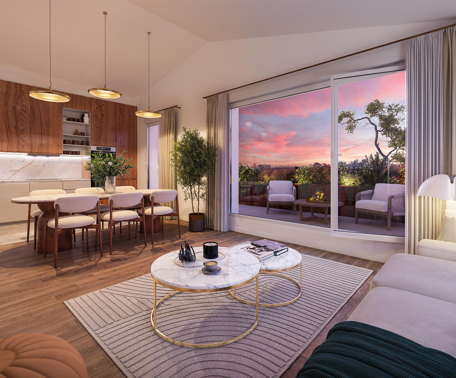 Projet immobilier LES TERRASSES DE BELLEVUE Meudon