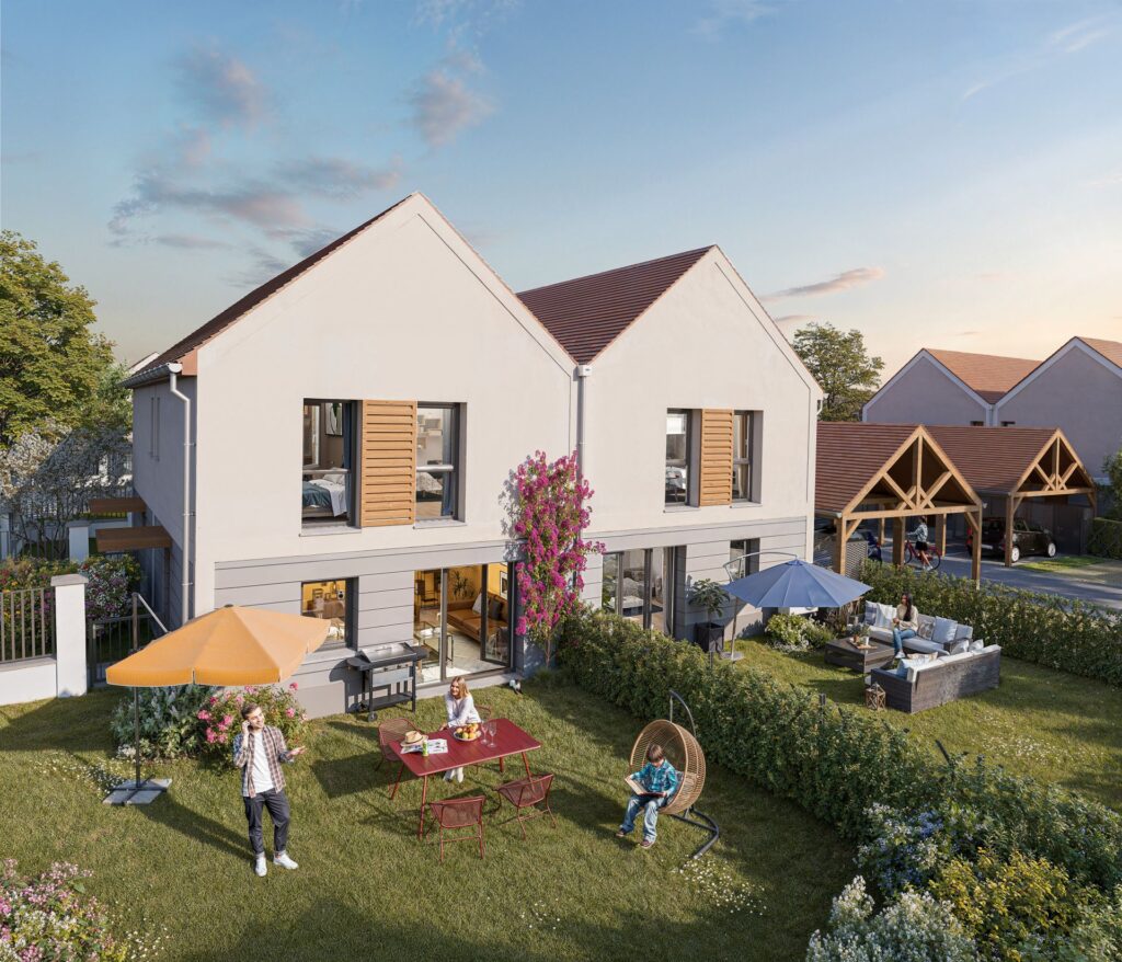 Projet immobilier LES JARDINS DE JEZZINE Compiègne
