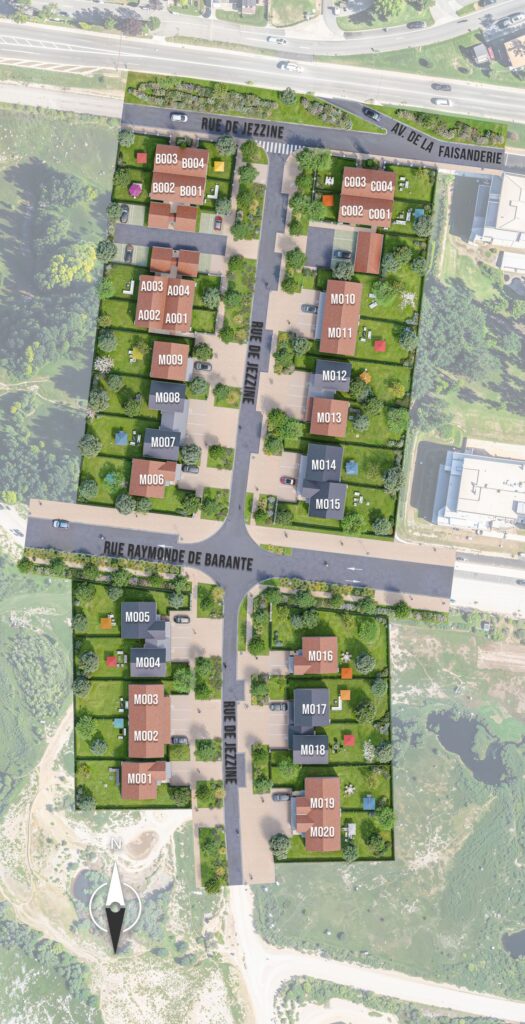 Logements neufs LES JARDINS DE JEZZINE Compiègne