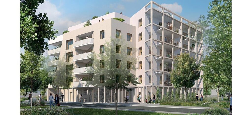 Structure Apparente MONOPOLIS, programme immobilier neuf Villeurbanne
