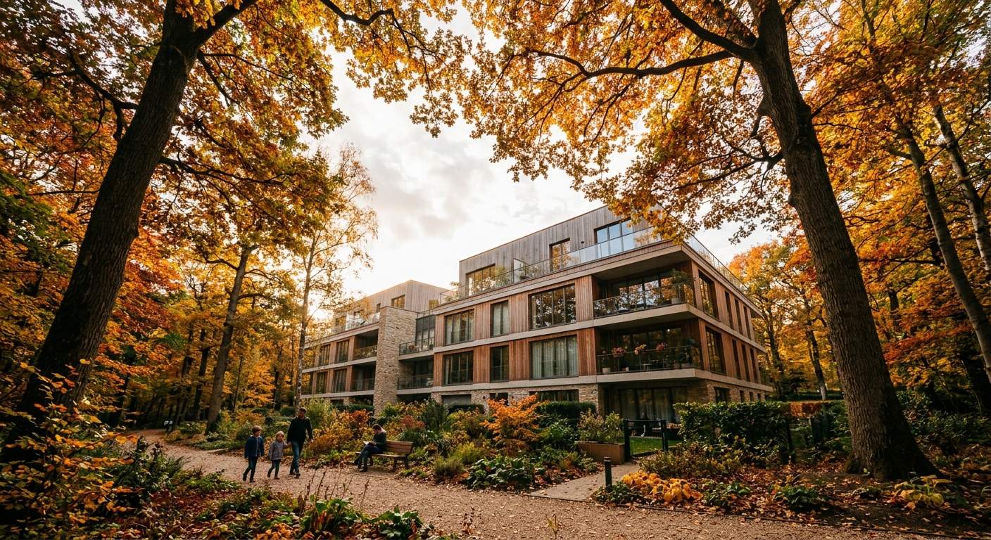 Résidence neuve en lisière de la forêt de Meudon à Clamart