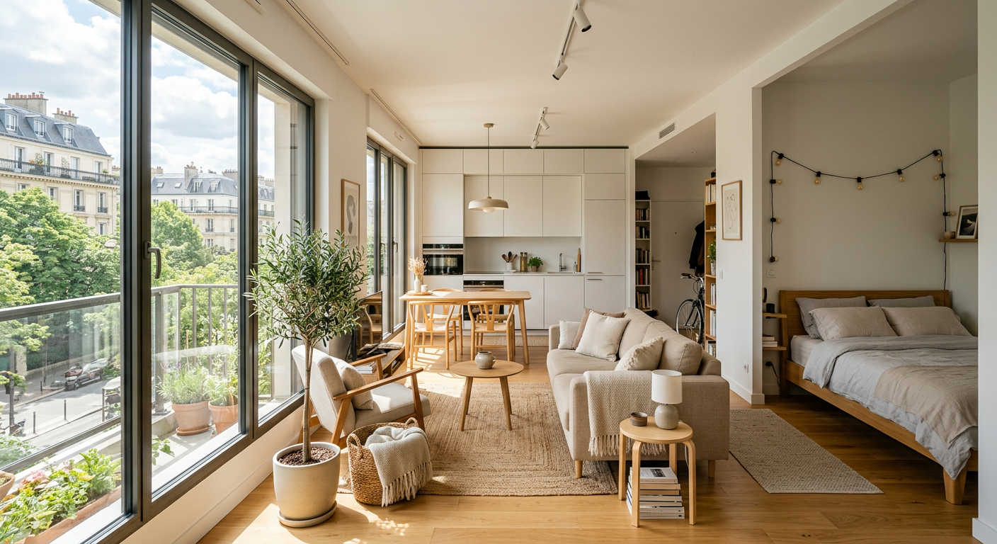Appartement meublé neuf loué en LMNP près de Paris