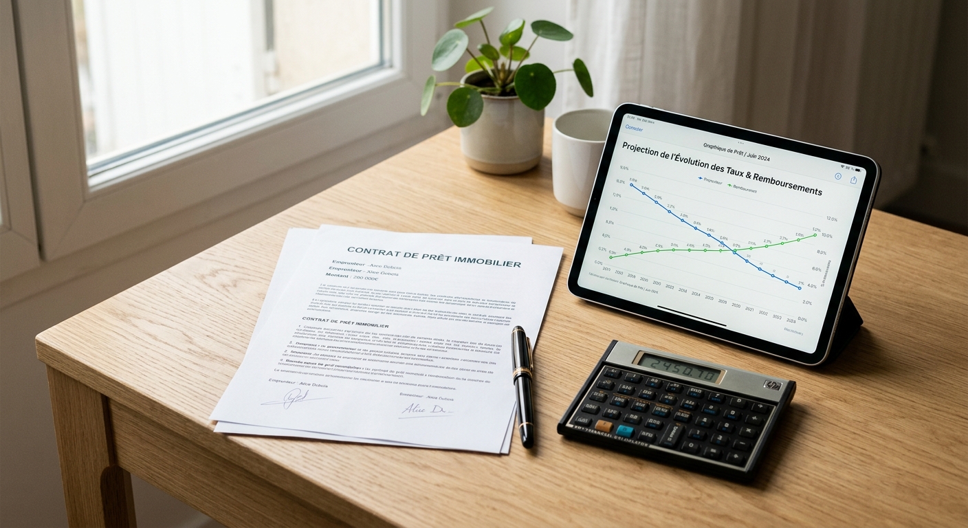 Analyse d'un montage de prêt relais sur documents bancaires