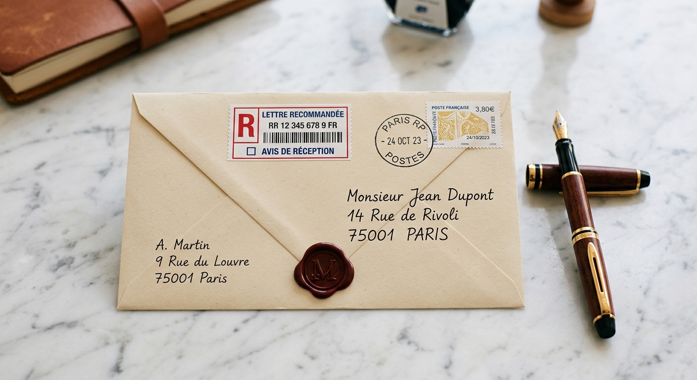 Lettre recommandée de mise en demeure pour retard de livraison VEFA