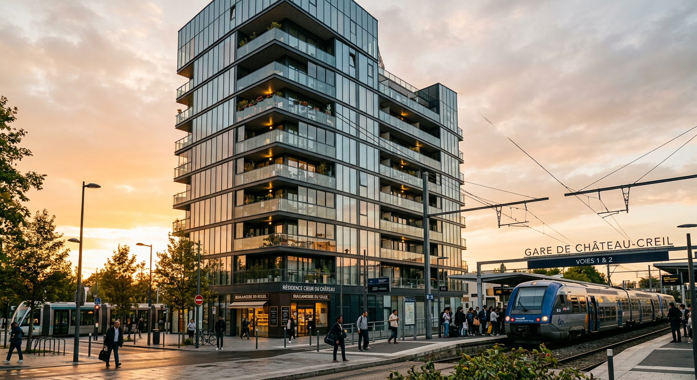 Immeuble neuf proche de la gare de Clamart