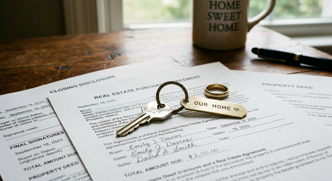 Documents de financement immobilier et clés pour un achat neuf