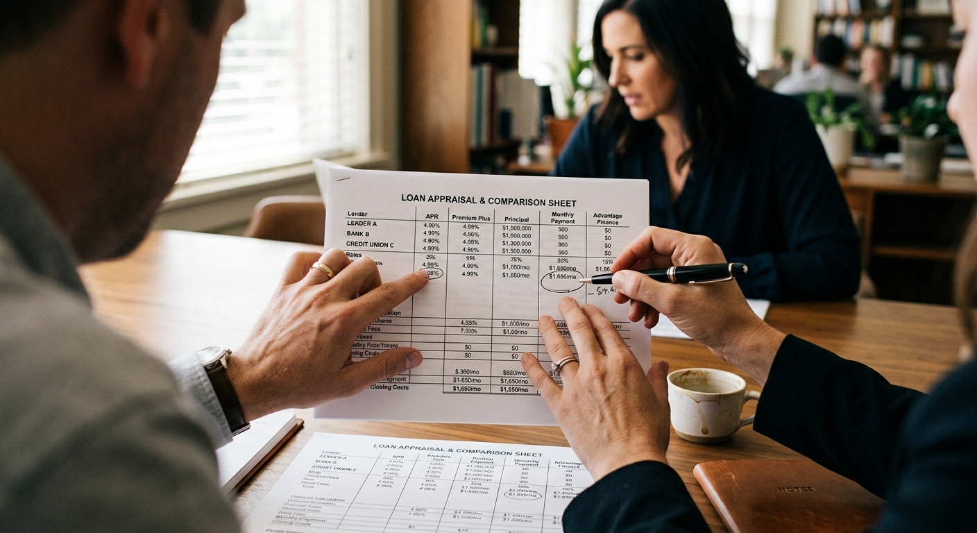 Comparaison de contrats d'assurance emprunteur pour réduire le taux d'endettement