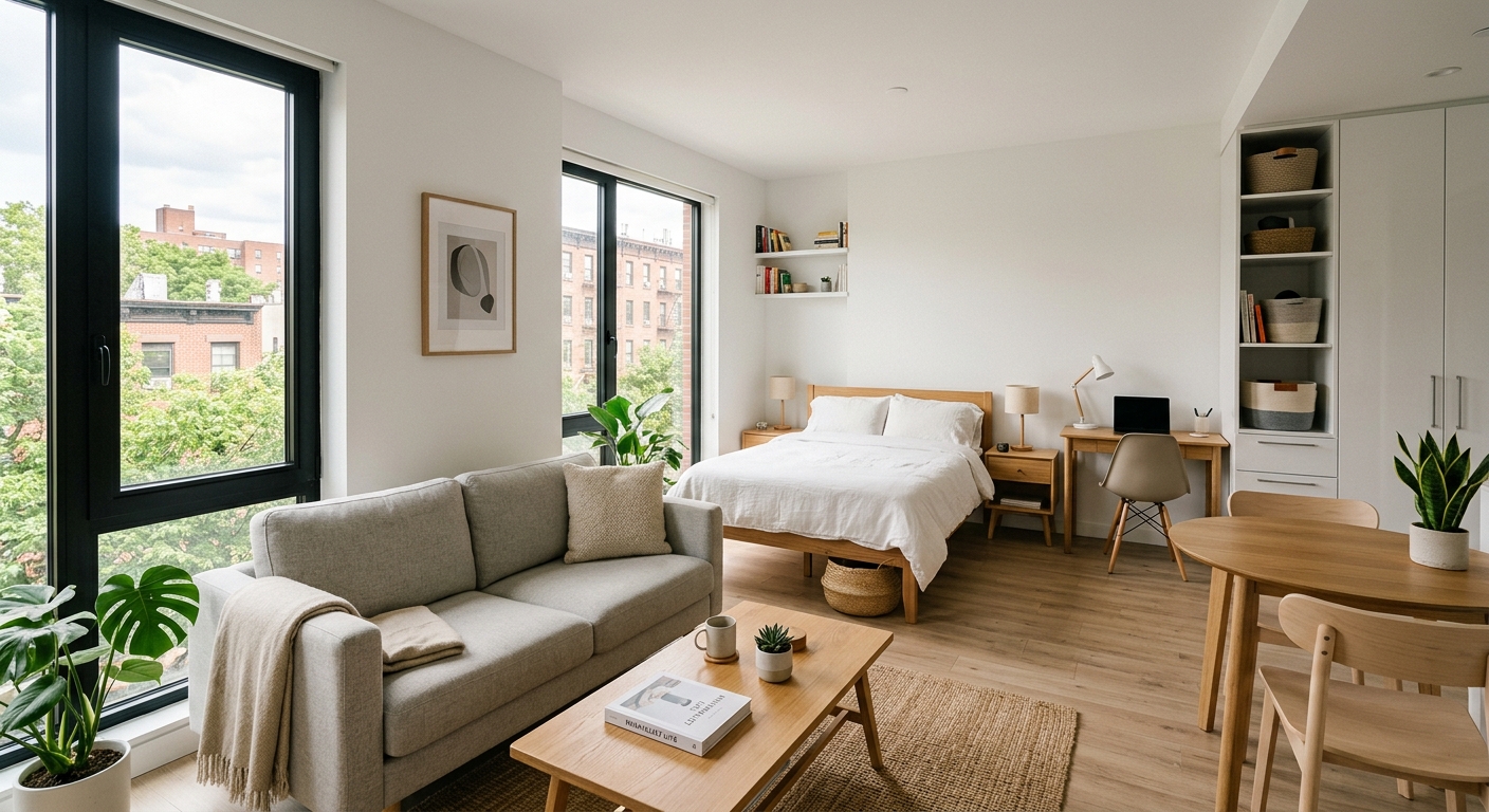 Studio neuf moderne dans les Hauts-de-Seine