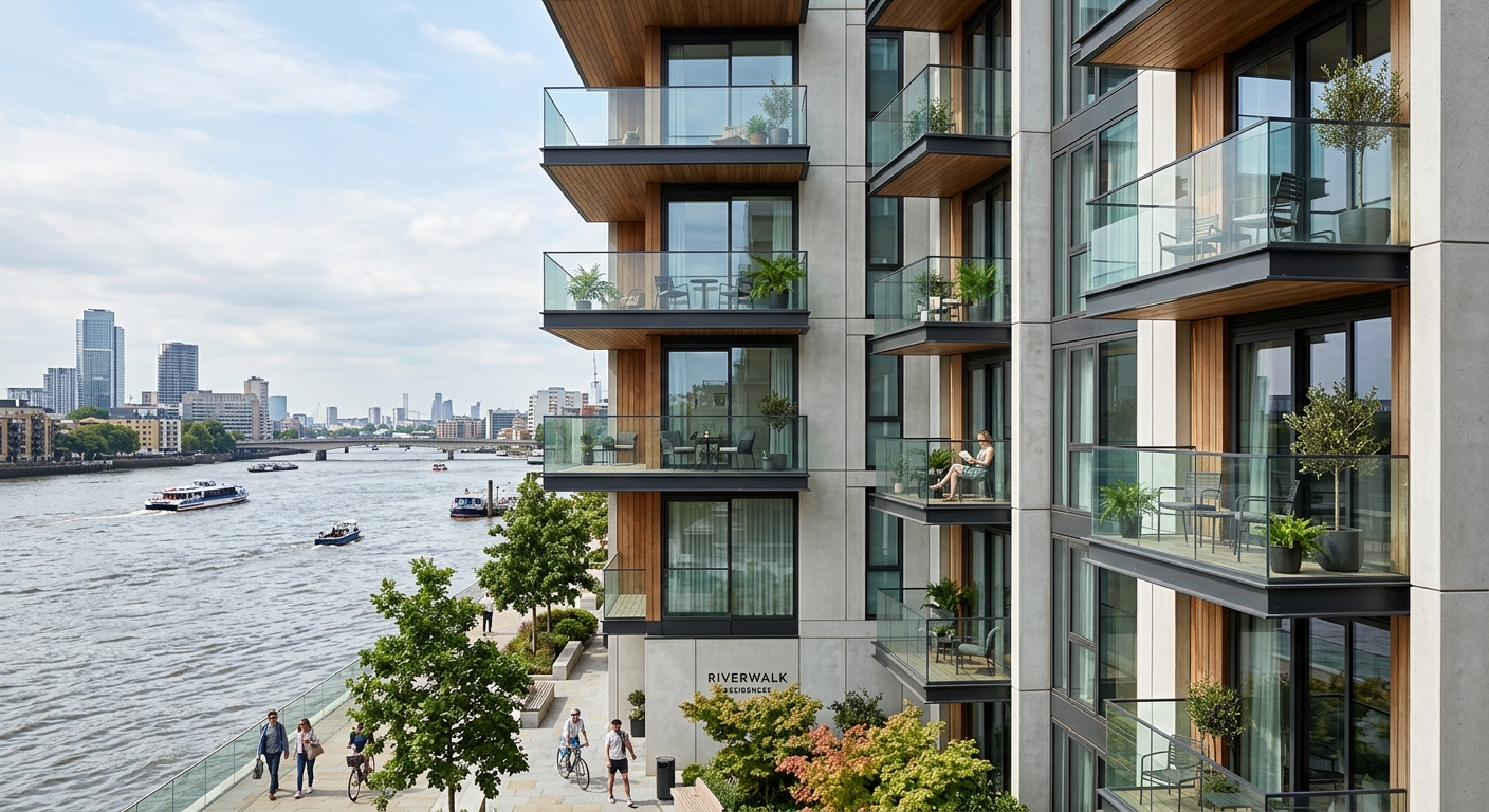 Résidence neuve avec vue sur la Seine à Épinay-sur-Seine