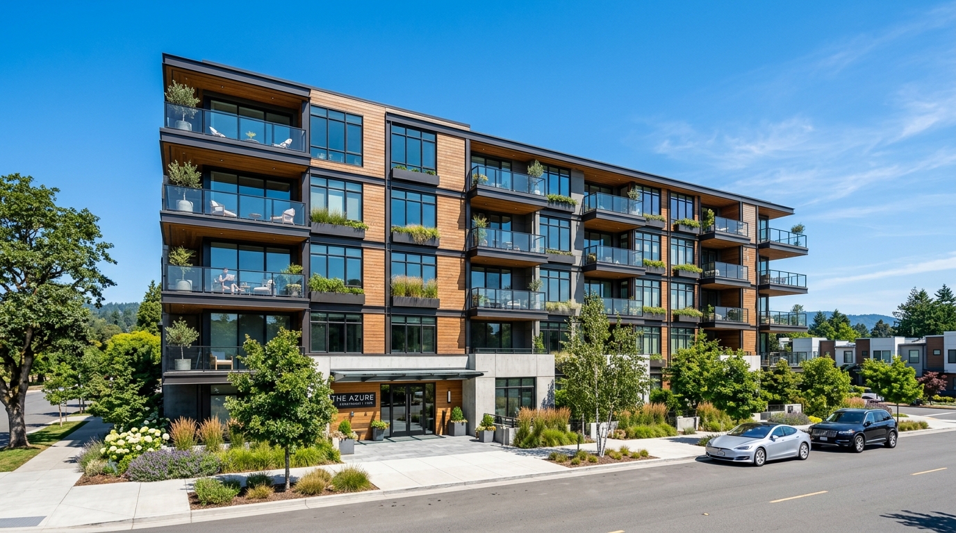 Immeuble résidentiel neuf en copropriété