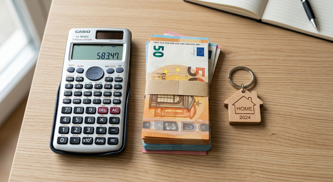 Calcul du coût d'une caution bancaire pour un crédit immobilier neuf