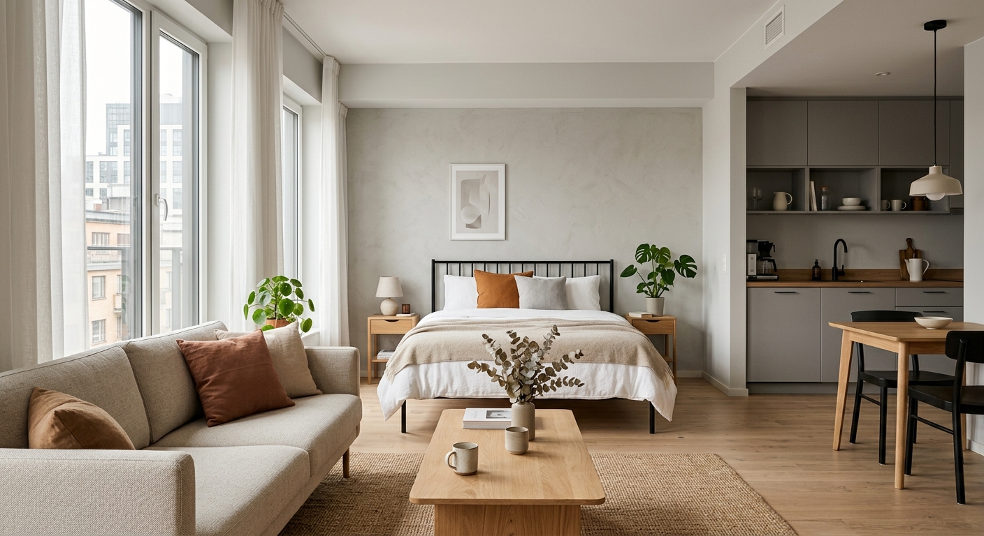 Appartement meublé neuf loué en LMNP