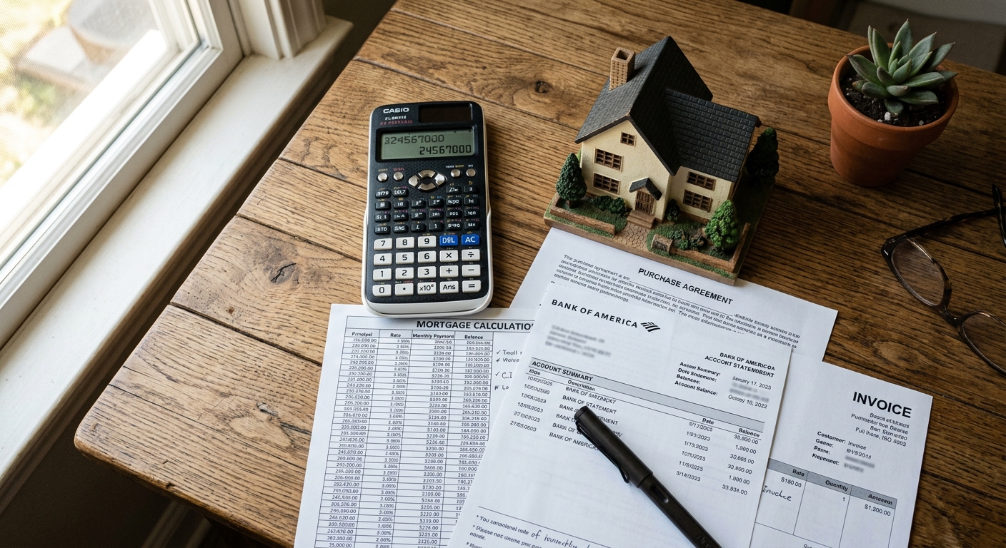 Calcul du taux d'endettement pour un prêt immobilier neuf