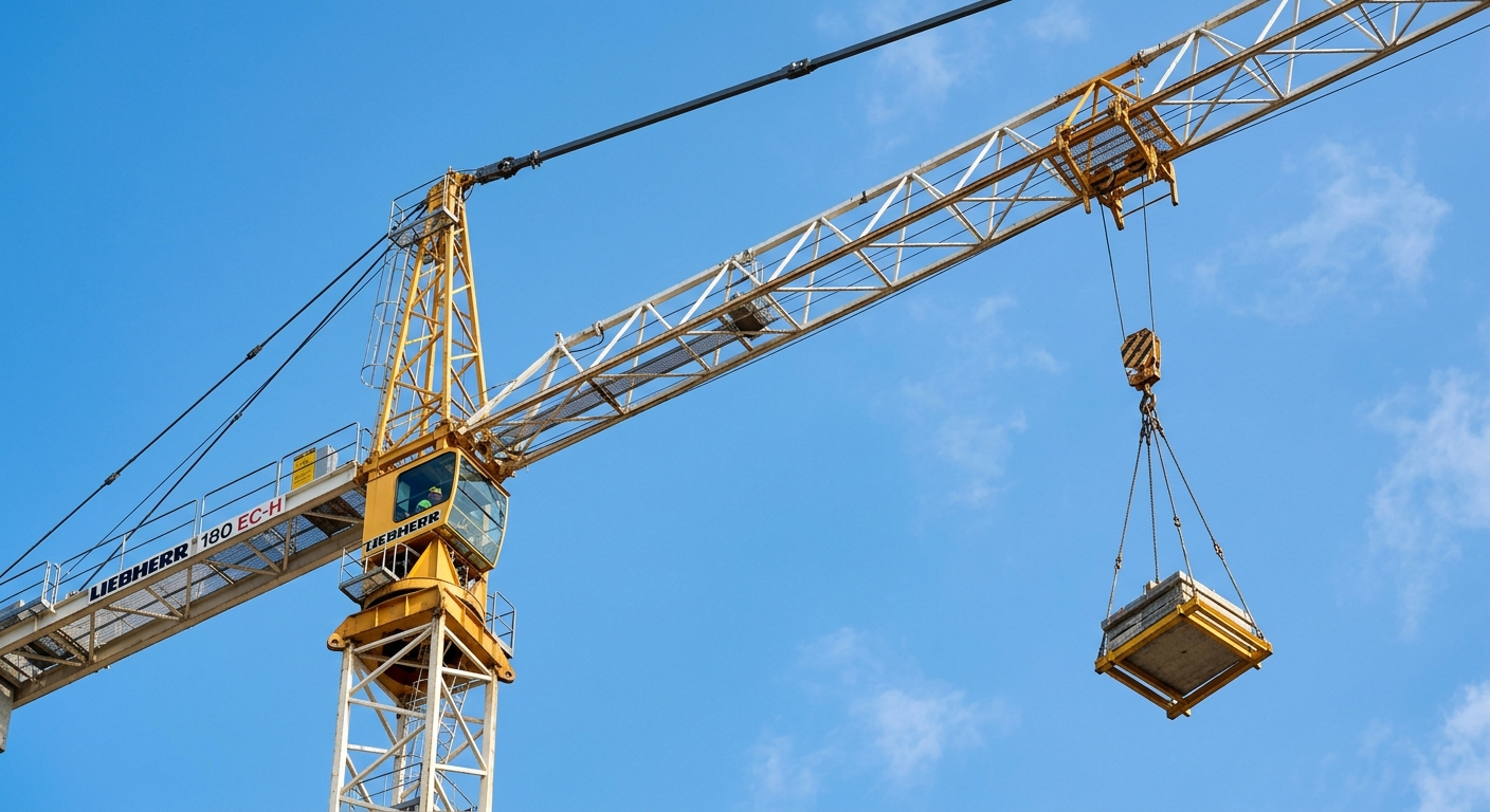 Chantier de construction d'un programme immobilier neuf