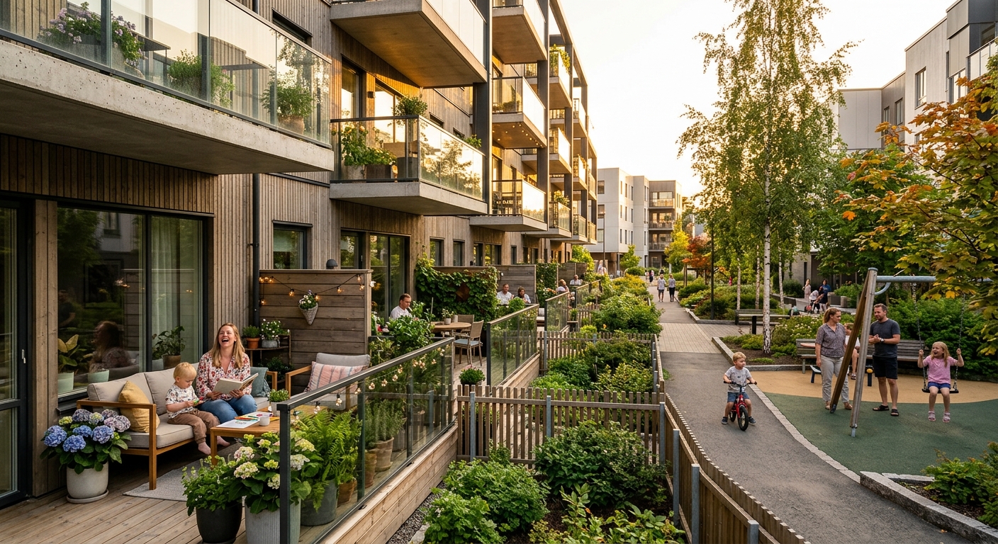 Résidence neuve familiale avec terrasses privatives en rez-de-jardin à Clamart